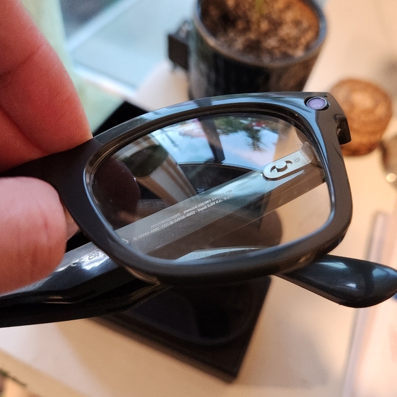 Ray-Ban Stories 👓 Facebook meta Wayfarer Transitions Shiny Olive G15 Green - Picture 5 of 14